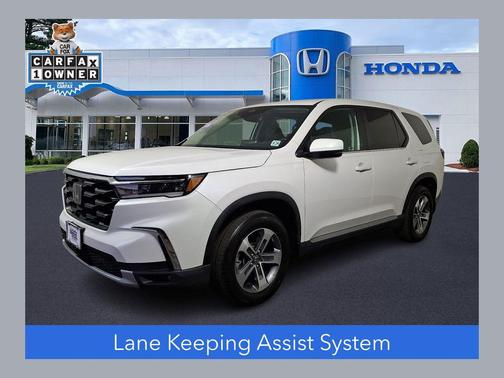 Platinum White Pearl 2025 Honda Pilot EX-L