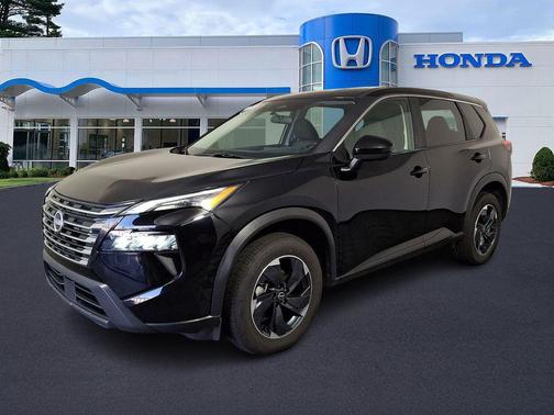 Super Black 2025 Nissan Rogue SV