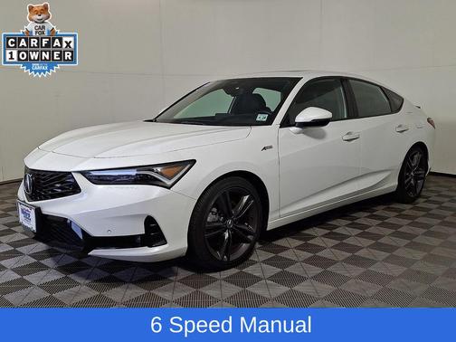 Platinum White Pearl 2023 Acura Integra A-SPEC Technology