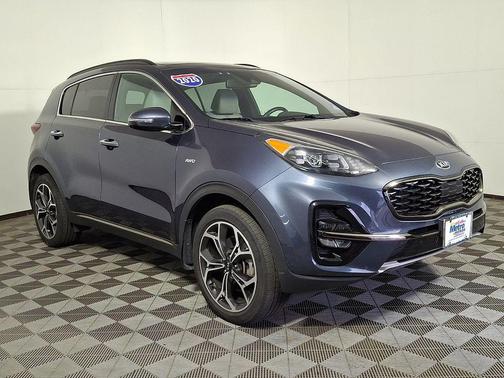 Pacific Blue 2020 Kia Sportage SX Turbo