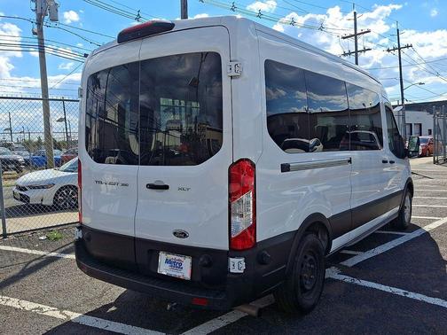 Oxford White 2024 Ford Transit-350 XLT