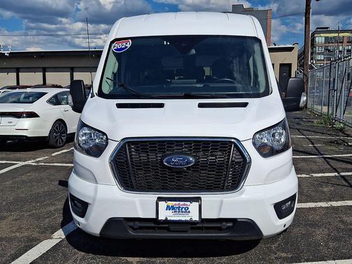 Oxford White 2024 Ford Transit-350 XLT