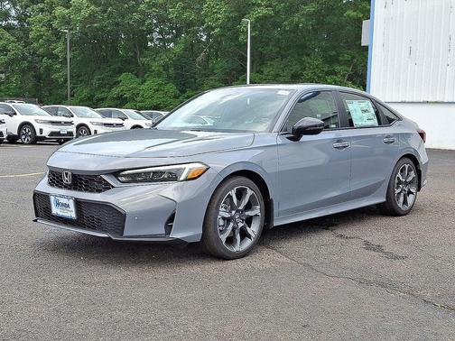 Urban Gray Pearl 2026 Honda Civic Hybrid Sport Touring