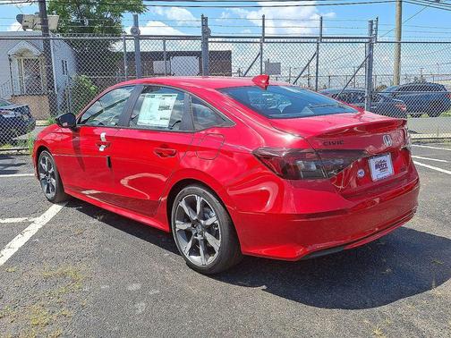 Rallye Red 2026 Honda Civic Hybrid Sport Touring