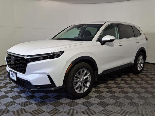 Platinum White Pearl 2025 Honda CR-V EX AWD