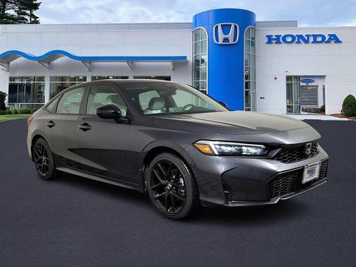 Meteorite Gray Metallic 2026 Honda Civic Hybrid Sport