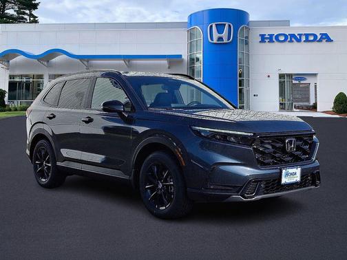 Meteorite Gray Metallic 2026 Honda CR-V Hybrid Sport-L AWD SUV