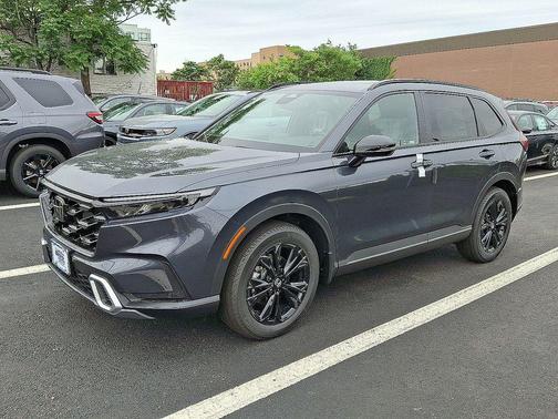 Meteorite Gray Metallic 2026 Honda CR-V Hybrid Sport Touring AWD