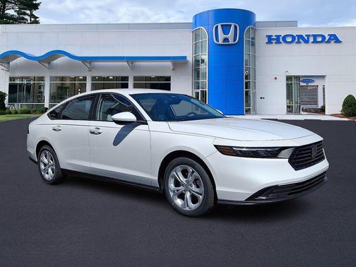 Platinum White Pearl 2026 Honda Accord LX 1.5T