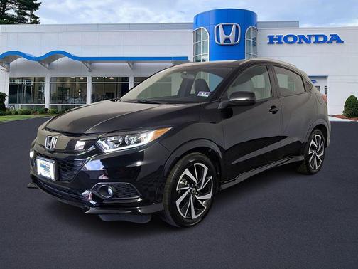 Crystal Black Pearl 2020 Honda HR-V 2WD Sport