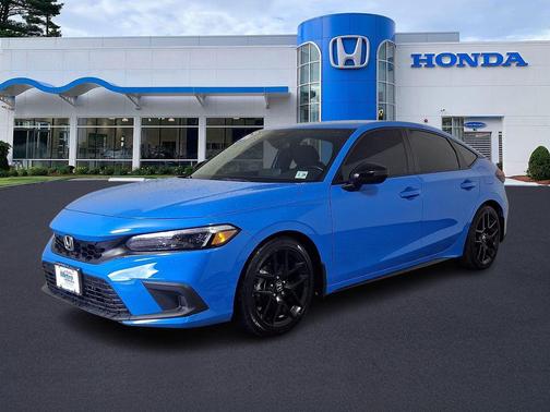 Boost Blue Pearl 2024 Honda Civic Sport