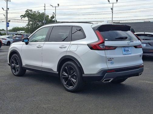 Platinum White Pearl 2026 Honda CR-V Hybrid Sport Touring AWD