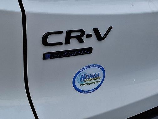 Platinum White Pearl 2026 Honda CR-V Hybrid Sport Touring AWD