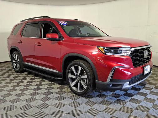 Radiant Red Metallic II 2024 Honda Pilot Elite
