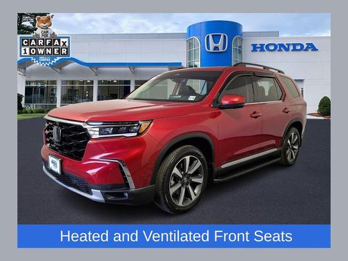 Radiant Red Metallic II 2024 Honda Pilot Elite