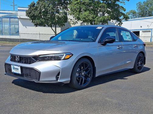 Solar Silver Metallic 2026 Honda Civic Sport