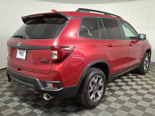 Radiant Red Metallic II 2023 Honda Passport AWD TrailSport