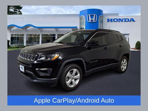 Diamond Black Crystal Pearlcoat 2020 Jeep Compass Latitude