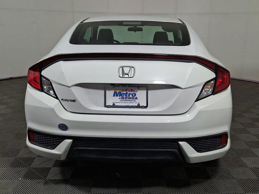 Taffeta White 2018 Honda Civic LX-P