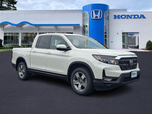 Platinum White Pearl 2026 Honda Ridgeline RTL