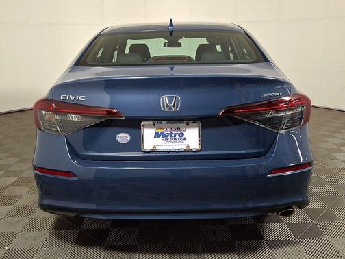 Blue Lagoon Pearl 2025 Honda Civic Sport