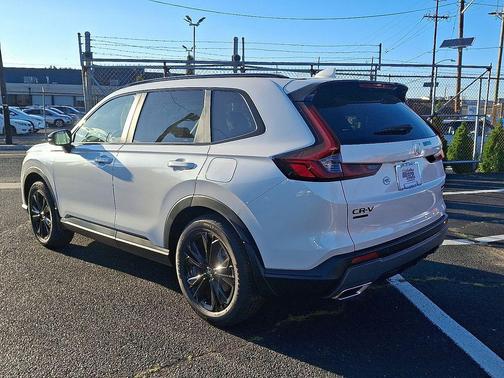 Platinum White Pearl 2026 Honda CR-V Hybrid Sport Touring AWD