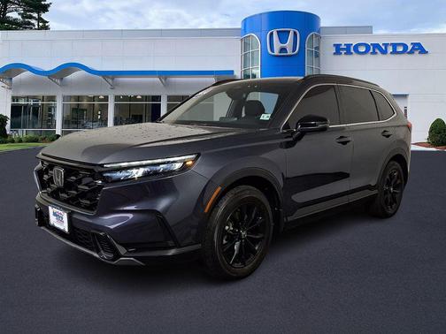Gray 2024 Honda CR-V Hybrid Sport AWD