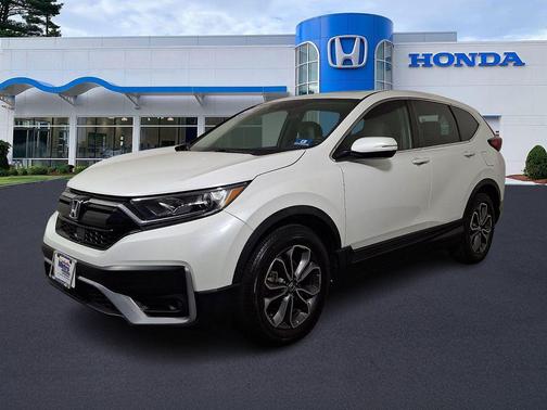 Platinum White Pearl 2020 Honda CR-V 2WD EX
