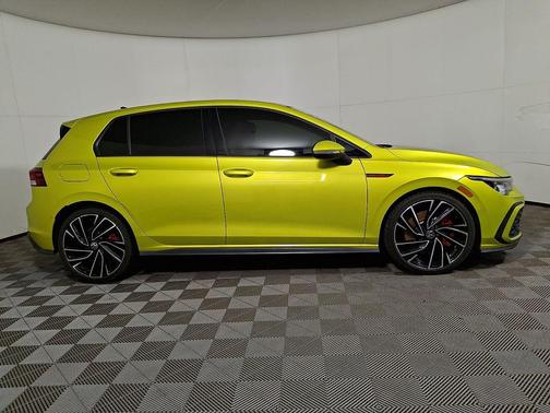 Yellow Metallic 2022 Volkswagen Golf GTI 2.0T S DSG