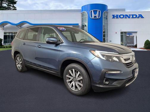Black Forest Pearl 2021 Honda Pilot AWD EX-L