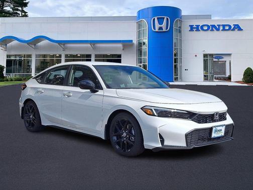 Platinum White Pearl 2026 Honda Civic Sport