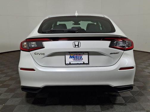 Platinum White Pearl 2023 Honda Civic Sport