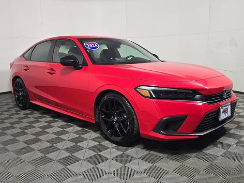 Rallye Red 2024 Honda Civic Sport