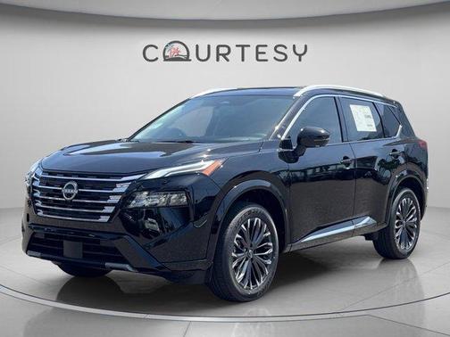 Black 2026 Nissan Rogue Platinum
