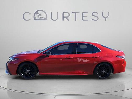 Red 2021 Toyota Camry XSE