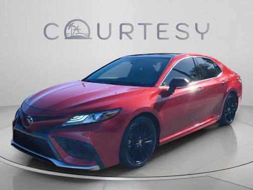 Red 2021 Toyota Camry XSE