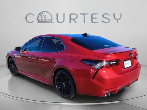 Red 2021 Toyota Camry XSE