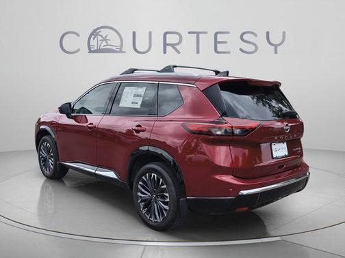 Scarlet Ember Tintcoat 2026 Nissan Rogue Platinum