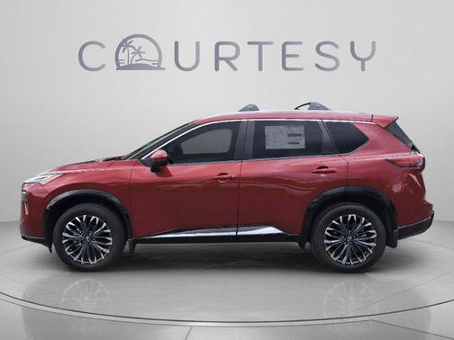 Scarlet Ember Tintcoat 2026 Nissan Rogue Platinum