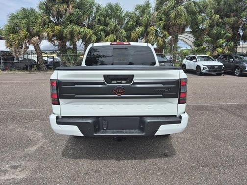 Glacier White 2026 Nissan Frontier PRO-X