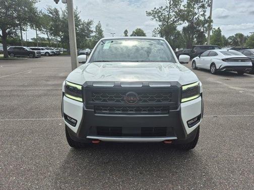 Glacier White 2026 Nissan Frontier PRO-X