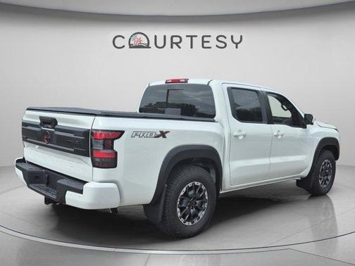 Glacier White 2026 Nissan Frontier PRO-X