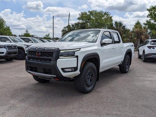 Glacier White 2026 Nissan Frontier PRO-4X