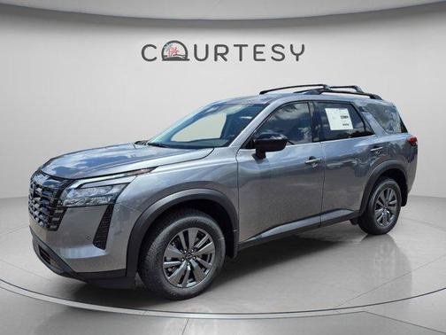 Gun Metallic 2026 Nissan Pathfinder SV