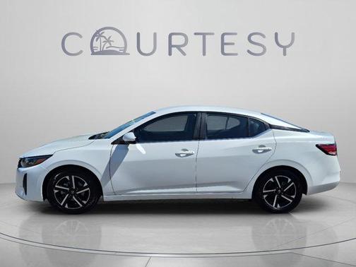 Aspen White 2024 Nissan Sentra SV