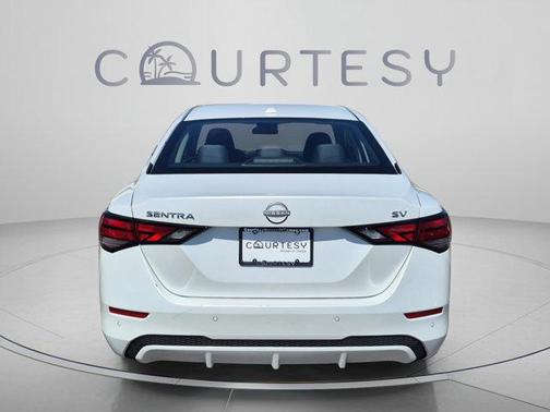 Aspen White 2024 Nissan Sentra SV
