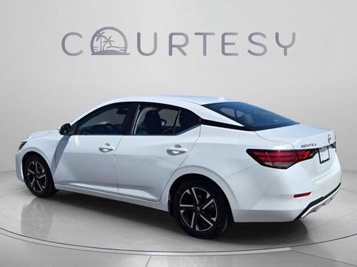 Aspen White 2024 Nissan Sentra SV