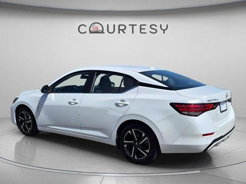 Aspen White 2024 Nissan Sentra SV