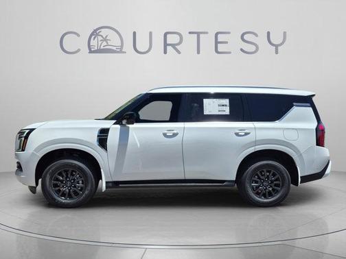 Aspen White Tricoat 2026 Nissan Armada SV