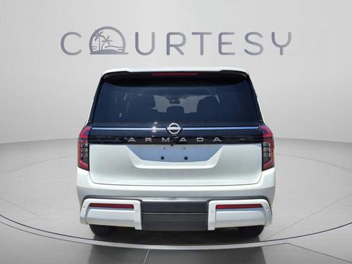 Aspen White Tricoat 2026 Nissan Armada SV